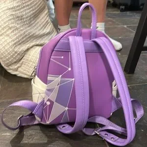 Loungefly | Bags | Loungefly Purple And White Backpack With  display picture 1